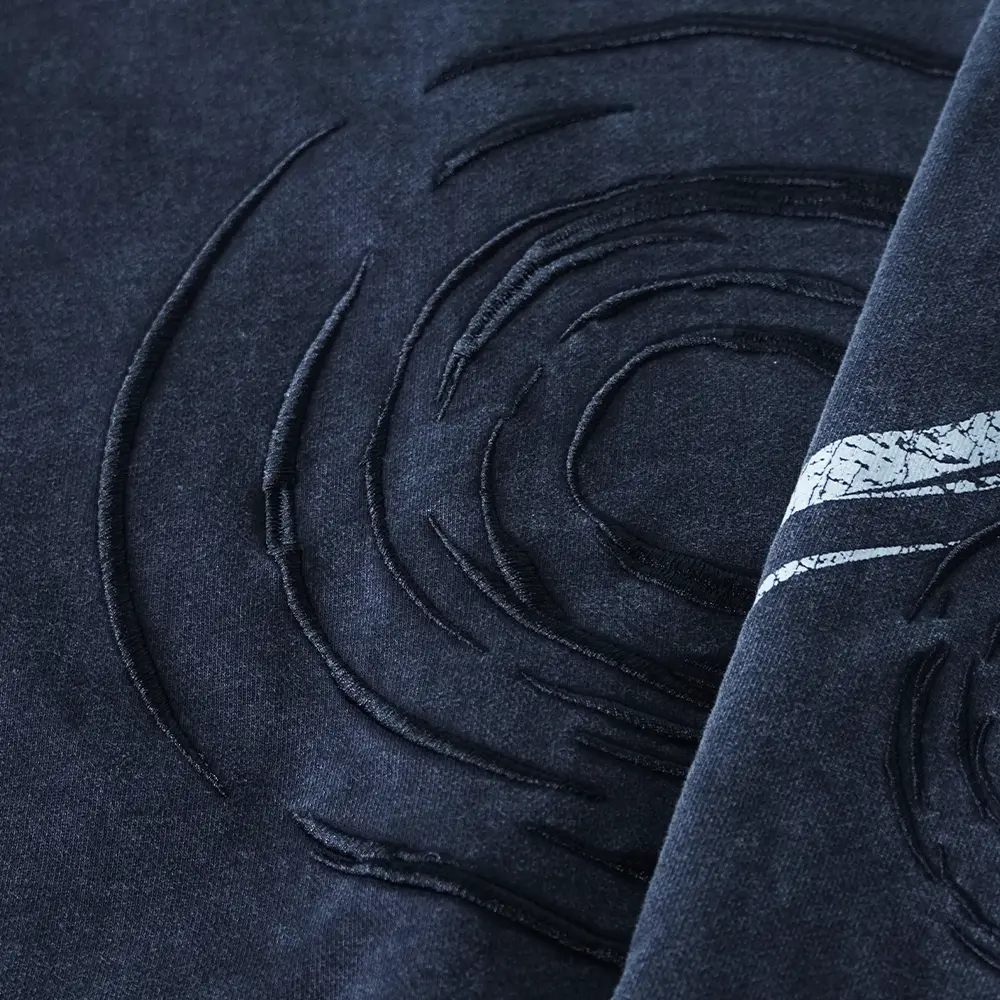 Holy Sheet: BOO! Distressed Zip-Up Hoodie - Image 4