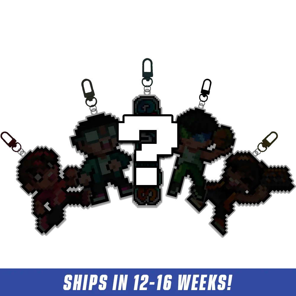 PIXEL CUPS x Clooless: Acrylic Keychain Blind Box